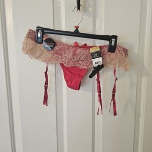 Marilyn Monroe Intimates NWT Very Sexy Garter Thong Size XL